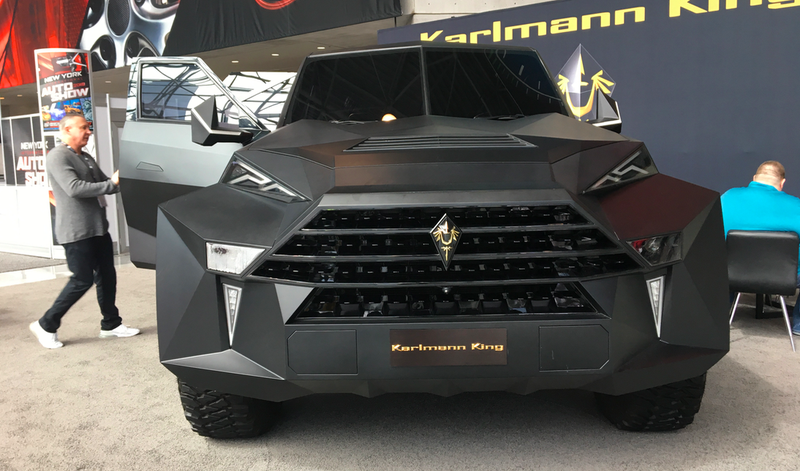 Illustration for article titled This $2 Million Tank-SUV With Horrific Build Quality Is the Worst Car at the New York Auto Show